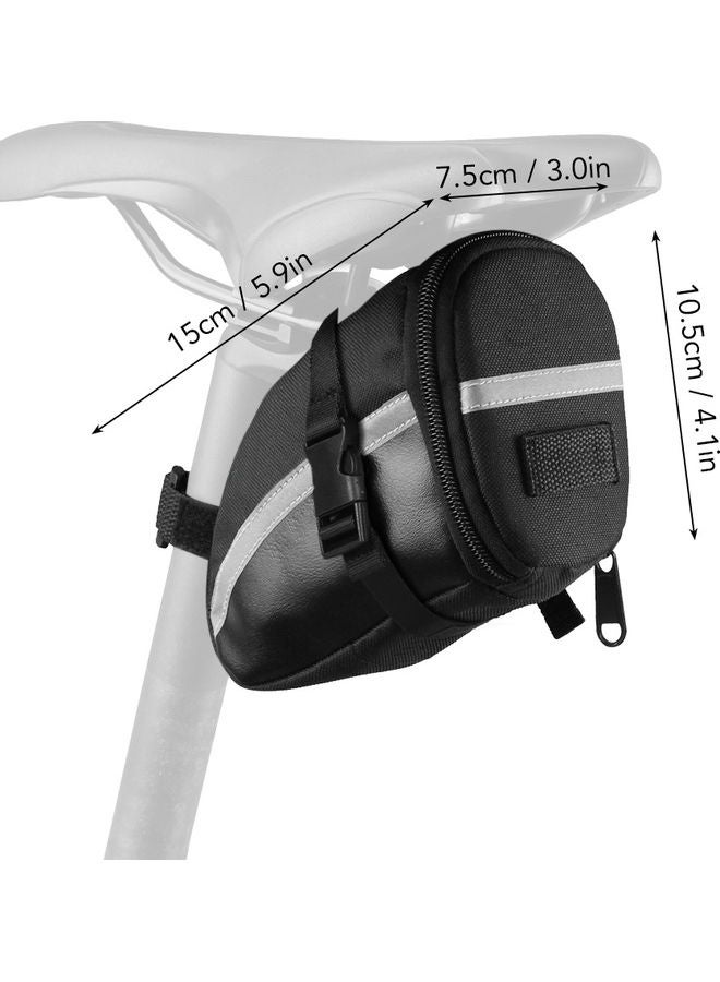 Generic - Bike Saddle Bag Saddle Case 16 x 7 x 11cm - Image 1