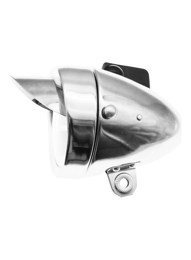 Generic - Classical Chrome Vintage Bike Light Headlight Front Retro Head Lamp 15 x 7.5 x 9cm - Image 1