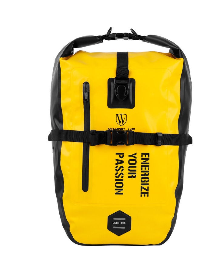 Generic Bicycle Rear Seat Bag Water-Resistant Trunk Bag Bike Pannier Bag Saddle Bag Bike Seat Bag Carrier Pouch 45*18*25cm  - Image 2