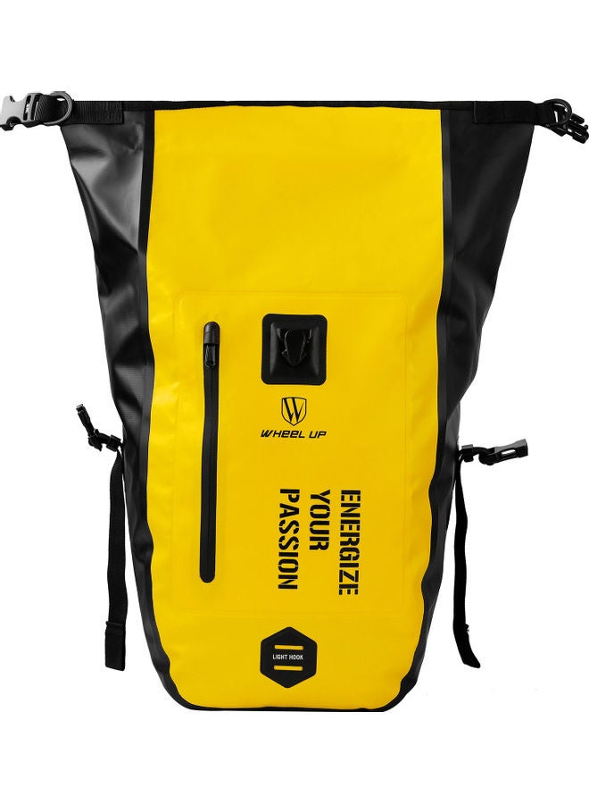 Generic Bicycle Rear Seat Bag Water-Resistant Trunk Bag Bike Pannier Bag Saddle Bag Bike Seat Bag Carrier Pouch 45*18*25cm  - Image 3