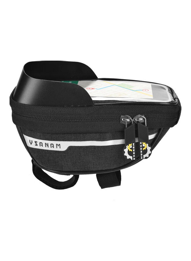 Generic Bicycle Phone Mount Bags Waterproof Front Frame Top Tube Bag with Touch Screen Phone Holder Case Cycling Bike Phone Tool Storage Bag Pack  - Image 4