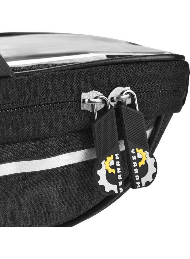 Generic Bicycle Phone Mount Bags Waterproof Front Frame Top Tube Bag with Touch Screen Phone Holder Case Cycling Bike Phone Tool Storage Bag Pack  - Image 5