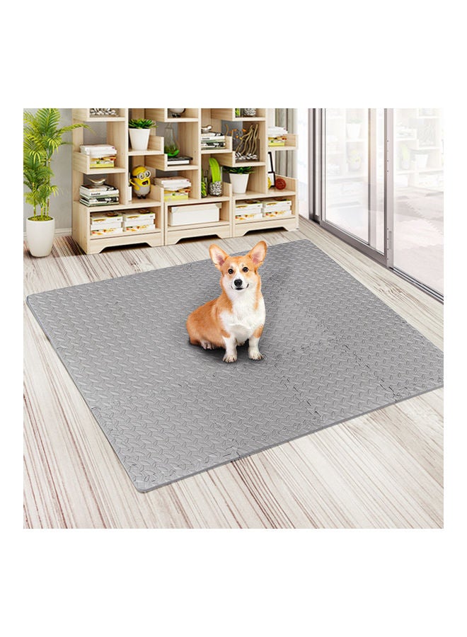 طقم بساط واق للأرضية من مادة إسفنجية مضاد للانزلاق مكون من 12 قطعة مقاس 30 × 30 سم 25 x 10 x 25سم - Image 3