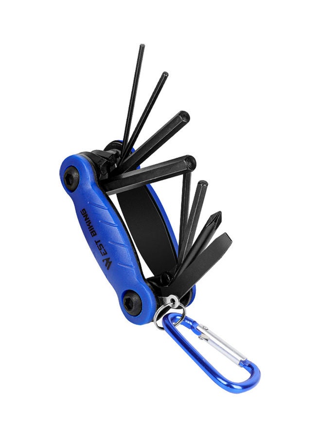 Generic WEST BIKING Multifunction Bicycle Repair Tools Kit MTB Road Cycling Bike Repair Tool S2 Steel Hex Spoke Cycling Screwdriver 13.5*3*5.3cm  - Image 1