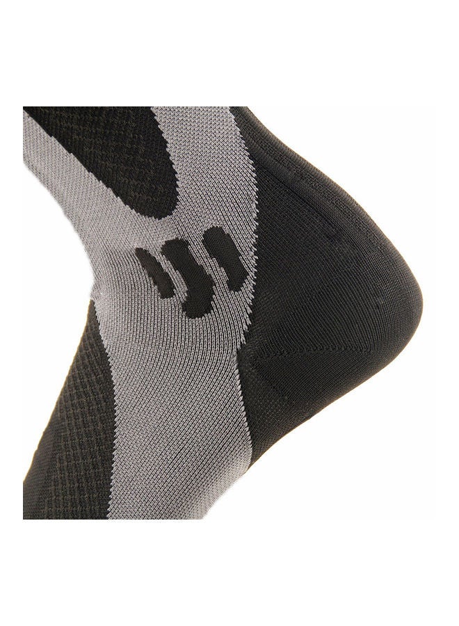 Generic Compression Socks Nursing Performance Socks Sport Socks for Men Women Cycling Running Football 3 Pairs Pack S 21*4*19cm  - Image 4