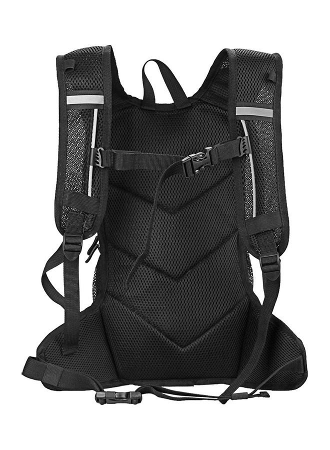 Generic 8L High Visibility Reflective Cycling Hydration Backpack Outdoor Sports Running Hiking Backpack Travel Daypack Shoulder Bag 40*3*24cm - Image 3