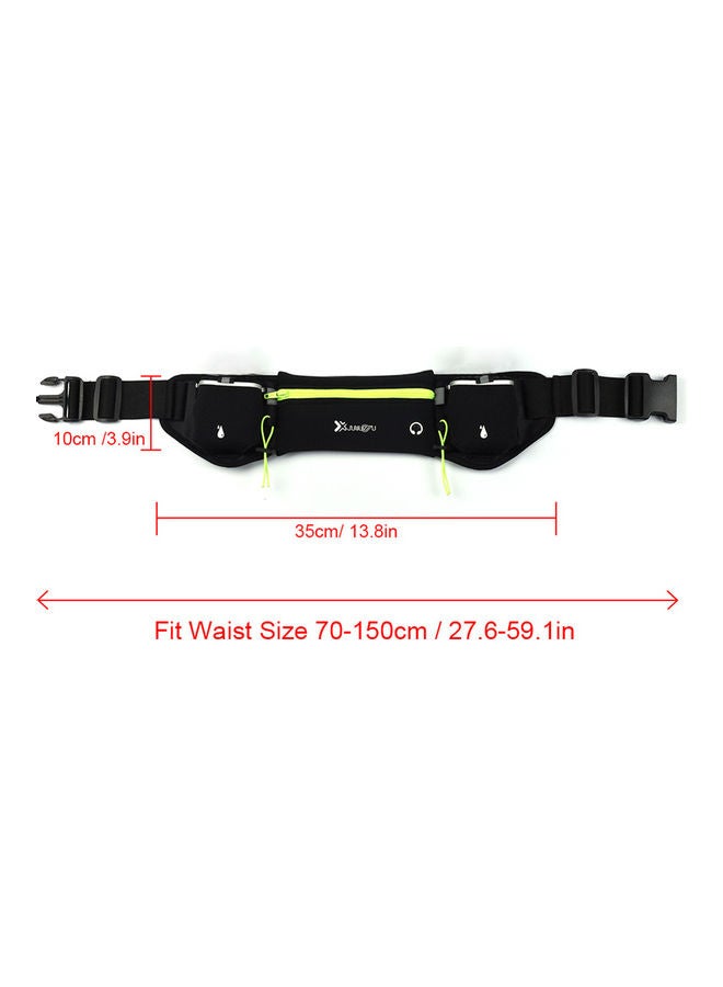 Generic - Waist Bag Running Belt With Water Bottles 19 x 3 x 17cm - Image 1