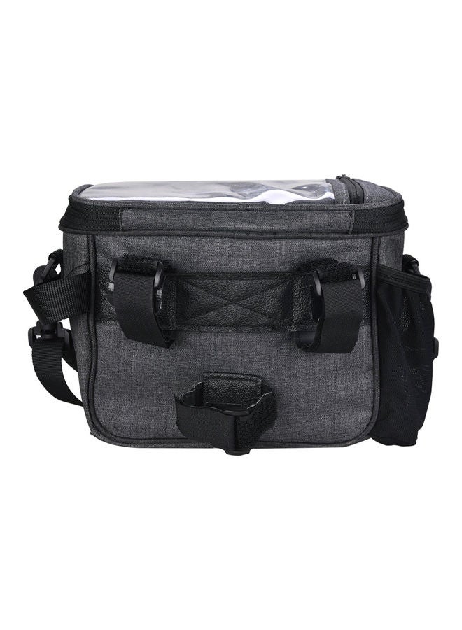 Generic 3L Bike Phone Bags with Touch Screen Phone Pocket Waterproof Bicycle Top Tube Mount Front Handlebar Bags Bike Storage Bag Cycling Pack 24*15*18cm  - Image 4