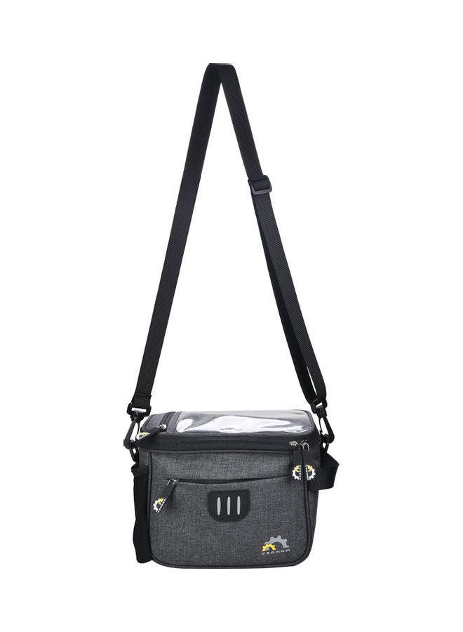 Generic 3L Bike Phone Bags with Touch Screen Phone Pocket Waterproof Bicycle Top Tube Mount Front Handlebar Bags Bike Storage Bag Cycling Pack 24*15*18cm  - Image 5