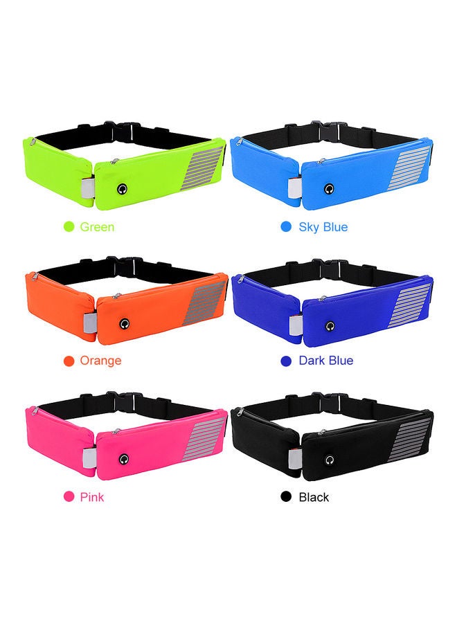 Multifunctional Waist Bag Ultra Light Waist Pouch Waterproof Gym Phone Holder Cellphone Pouch Waist Bag Running Band Outdoor Running Belt Riding Bag Women Men Sport Bag Fitness Equipment Fitness Workout Belt Sport Waist Pack Exercise Waist Bag 25*3*6cm - Image 5