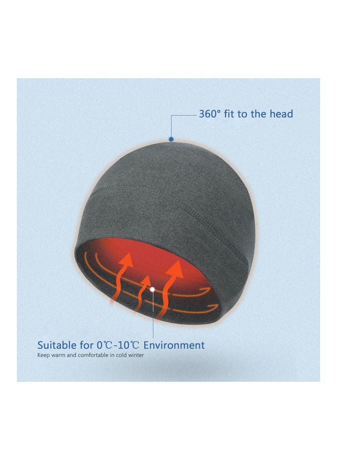 Generic Winter Outdoor Hat Fleece Beanie Warm Cap 27 x 1 x 22cm  - Image 4
