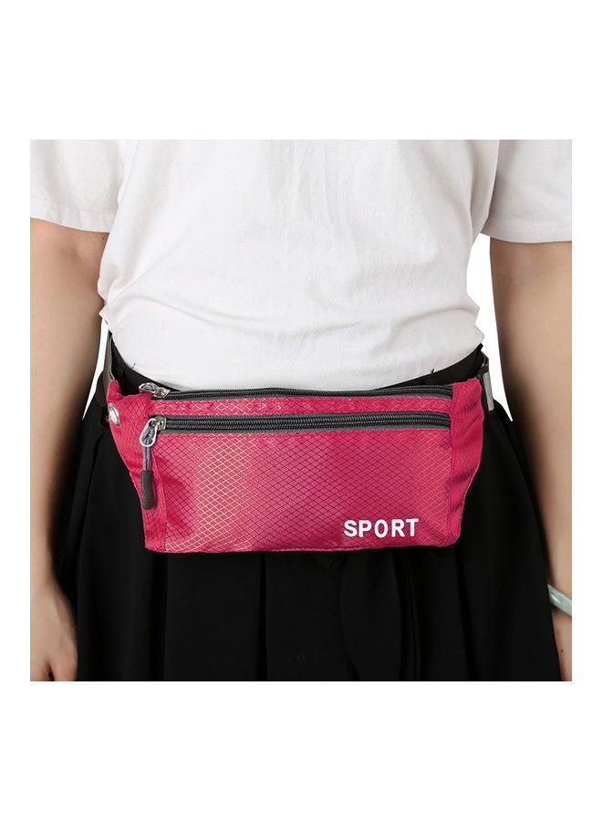 Generic - Fanny Pack Waist Pouch Sport Belt Bag for Waist Chest Hip Bum Lightweight 3 Pockets Outdoor Cycling Hiking Front Bags 13*3*11cm - Image 1