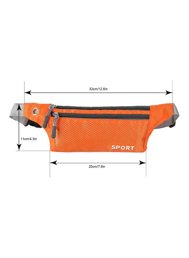 Generic - Fanny Pack Waist Pouch Sport Belt Bag for Waist Chest Hip Bum Lightweight 3 Pockets Outdoor Cycling Hiking Front Bags 13*3*11cm - Image 1