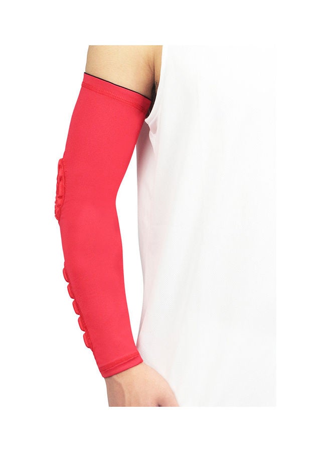 Generic 2-Pieces Compression Arm Sleeves Elbow Brace Pad 15x5x10cm  - Image 1