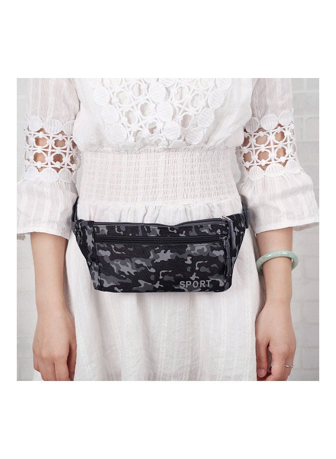 Generic Fashion Women Camouflage Printed Sports Waist Pack Outdoor Mobile Phone Mini Joker Waist Bag Belt Bag Envelope Shoulder Bag 20*2*15cm  - Image 1