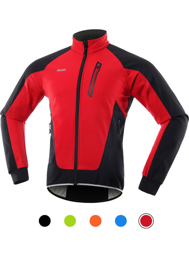 Men Cycling Waterproof Jacket Coat XL 30 x 3 x 28cm - Image 1