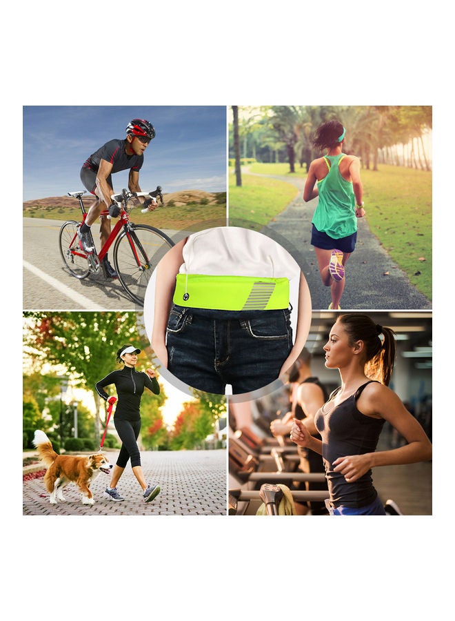 Generic Multifunctional Waist Belt Ultra Light Waist Pouch Waterproof Gym Phone Holder Cellphone Pouch Waist Bag  Running Band Outdoor Running Bag Riding Bag Women Men Sport Bag Fitness Equipment Fitness Workout Belt Sport Waist Pack Exercise Waist Bag 29*2*14cm  - Image 4