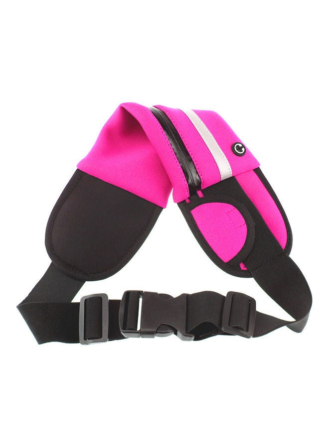 Generic - Multifunctional Waist Belt Ultra Light Waist Pouch Waterproof Gym Phone Holder Cellphone Pouch Waist Bag  Running Band Outdoor Running Bag Riding Bag Women Men Sport Bag Fitness Equipment Fitness Workout Belt Sport Waist Pack Exercise Waist Bag 24*4*14cm - Image 1