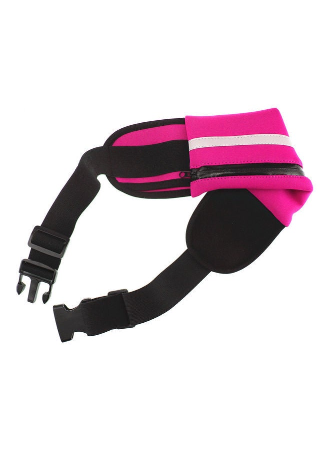 Generic - Multifunctional Waist Belt Ultra Light Waist Pouch Waterproof Gym Phone Holder Cellphone Pouch Waist Bag  Running Band Outdoor Running Bag Riding Bag Women Men Sport Bag Fitness Equipment Fitness Workout Belt Sport Waist Pack Exercise Waist Bag 24*4*14cm - Image 1