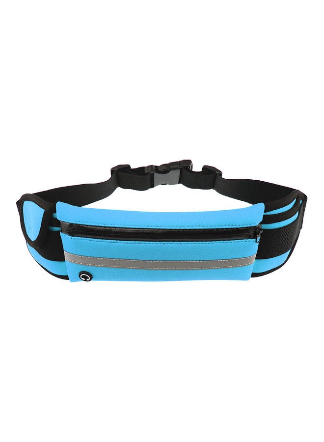 Generic - Multifunctional Waist Belt Ultra Light Waist Pouch Waterproof Gym Phone Holder Cellphone Pouch Waist Bag  Running Band Outdoor Running Bag Riding Bag Women Men Sport Bag Fitness Equipment Fitness Workout Belt Sport Waist Pack Exercise Waist Bag 24*4*14cm - Image 1
