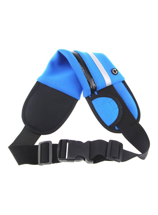 Generic Multifunctional Waist Belt Ultra Light Waist Pouch Waterproof Gym Phone Holder Cellphone Pouch Waist Bag  Running Band Outdoor Running Bag Riding Bag Women Men Sport Bag Fitness Equipment Fitness Workout Belt Sport Waist Pack Exercise Waist Bag 24*4*14cm  - Image 4