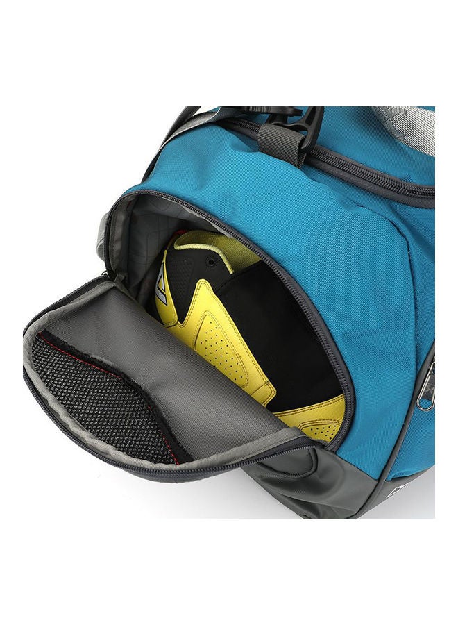 Generic - 40L Sports Bag Training Gym Bag Unisex Fitness Bags Practical Multifunction Bag Large Capacity Outdoor Sporting Tote blue and white - Image 1
