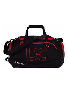 40L Sports Bag Training Gym Bag Unisex Fitness Bags Practical Multifunction Bag Large Capacity Outdoor Sporting Tote black and red