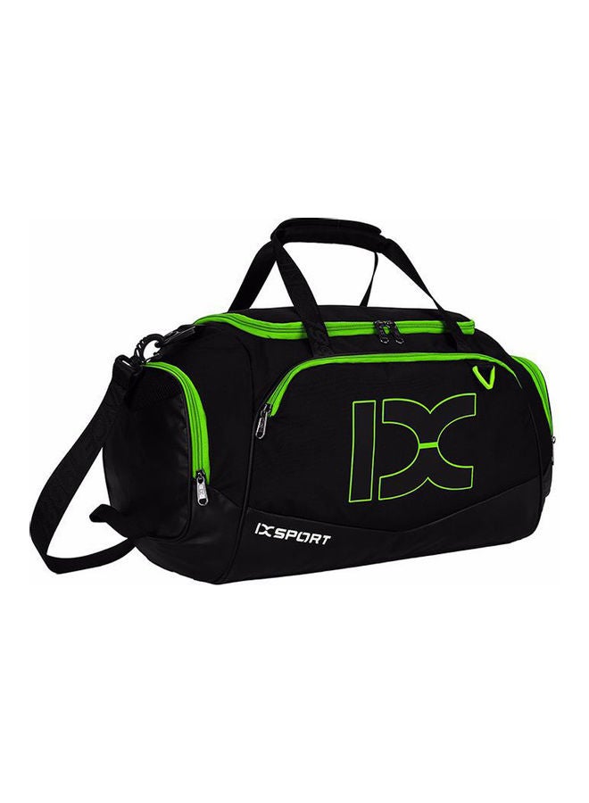Generic 40L Sports Bag Training Gym Bag Unisex Fitness Bags Practical Multifunction Bag Large Capacity Outdoor Sporting Tote black and green  - Image 2