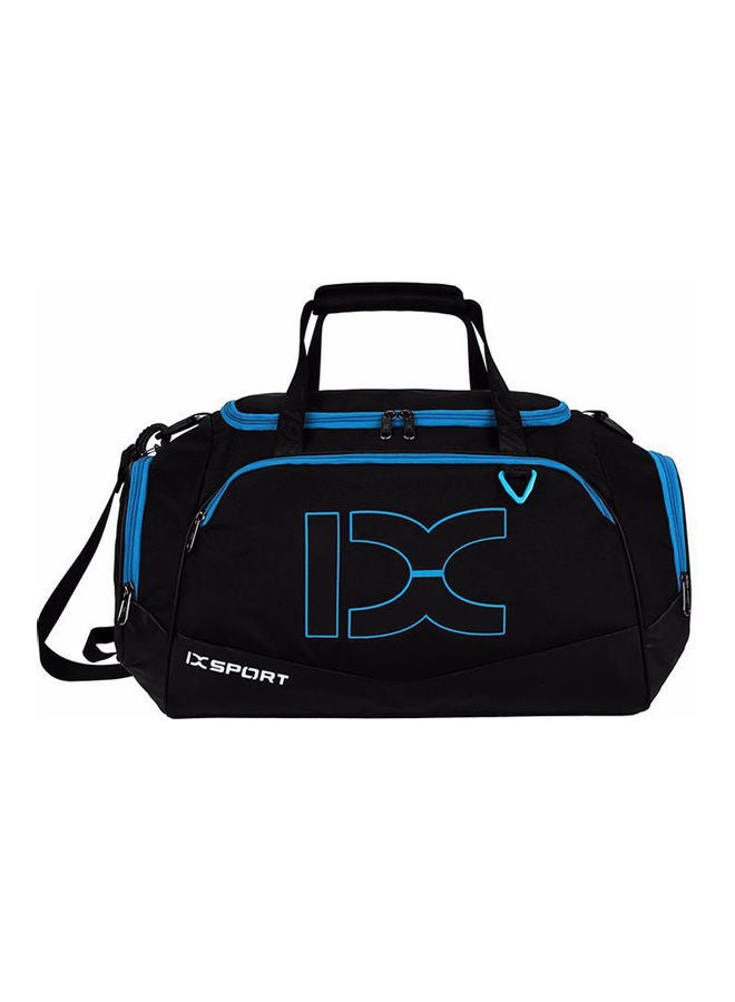 Generic 40L Sports Bag Training Gym Bag Unisex Fitness Bags Practical Multifunction Bag Large Capacity Outdoor Sporting Tote black and blue  - Image 1