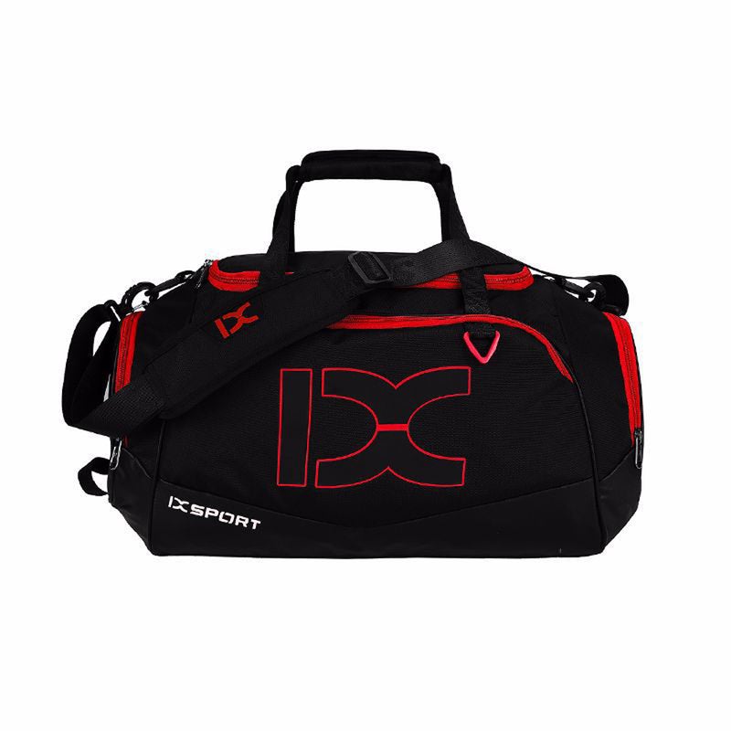Generic - 40L Sports Bag Training Gym Bag Unisex Fitness Bags Practical Multifunction Bag Large Capacity Outdoor Sporting Tote black and red - Image 1