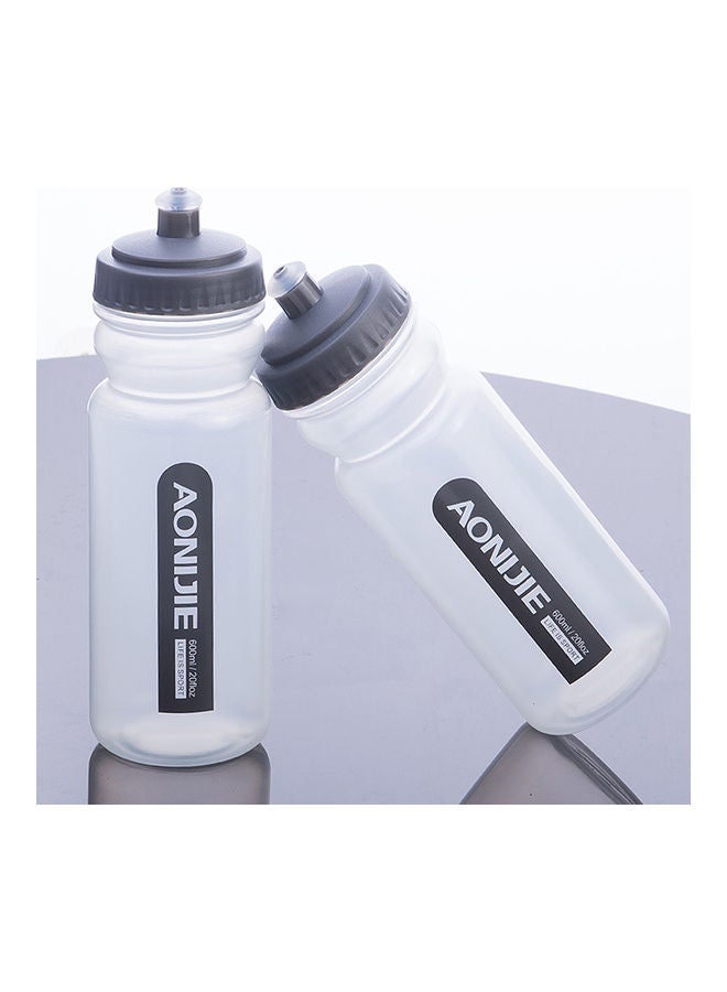 Generic 600ml Sports Water Bottle PP Drinking Kettle 23 x 3 x 23cm - Image 2