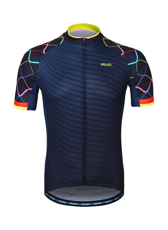 Generic Men's Cycling Clothing Set Quick-Dry Shirt 3D Cushion Padded Short Pants XL 28 x 6 x 23cm - Image 5