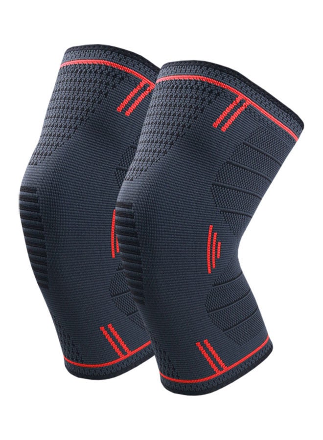 Generic 1-Pair Anti Slip Protective Knee Pads For Sports L 28x3x16cm  - Image 1