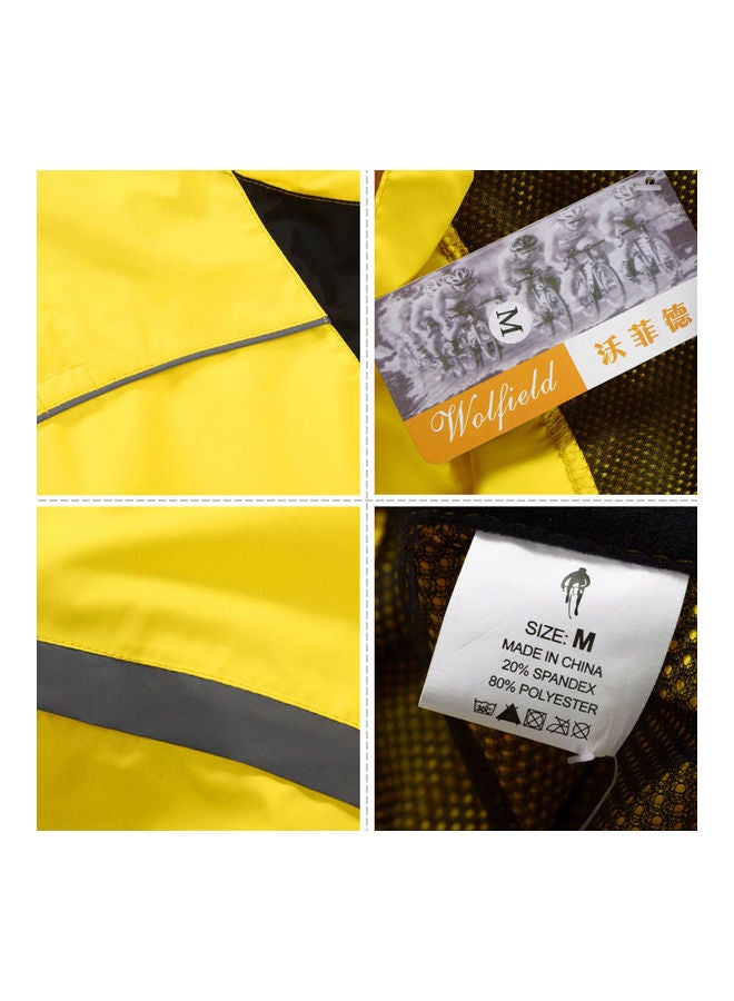 Generic Wolfbike Cycling Jersey Riding Jacket Long Sleeve Wind Coat M 35x1x29cm - Image 5
