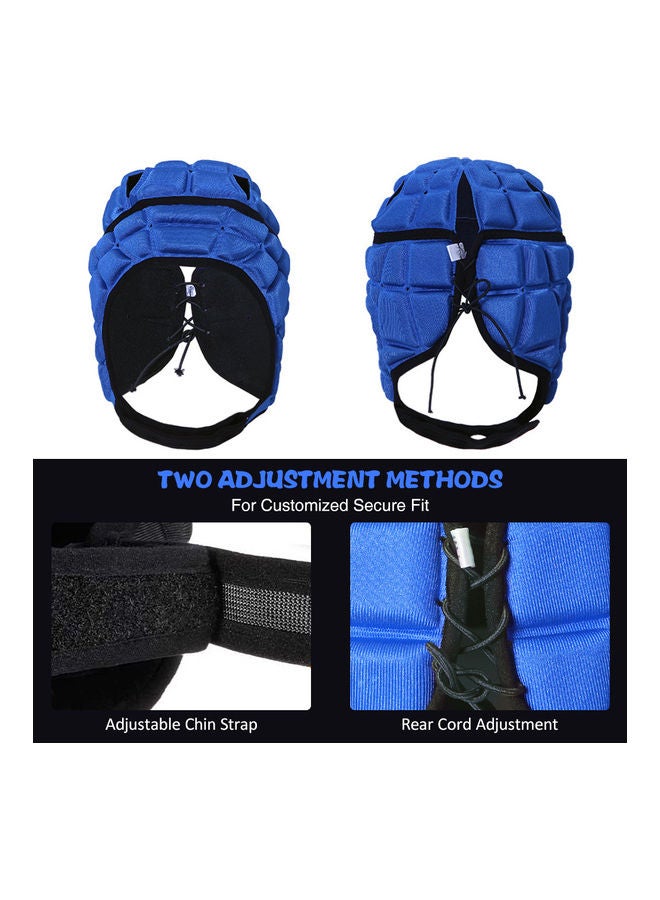 Generic Headguard Helmet Soft Padded Head Protector For Soccer Football Baseball Skating S 32x3x30.5cm  - Image 4