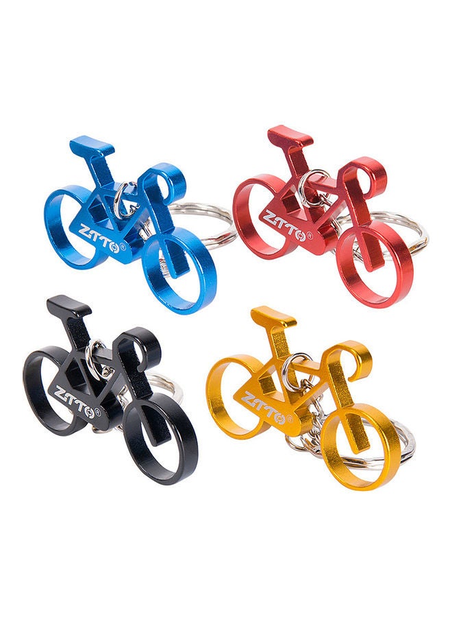 Generic - Mini Bike Aluminum Alloy Bicycle Keychain Ring 9.5x2.5x9cm - Image 1