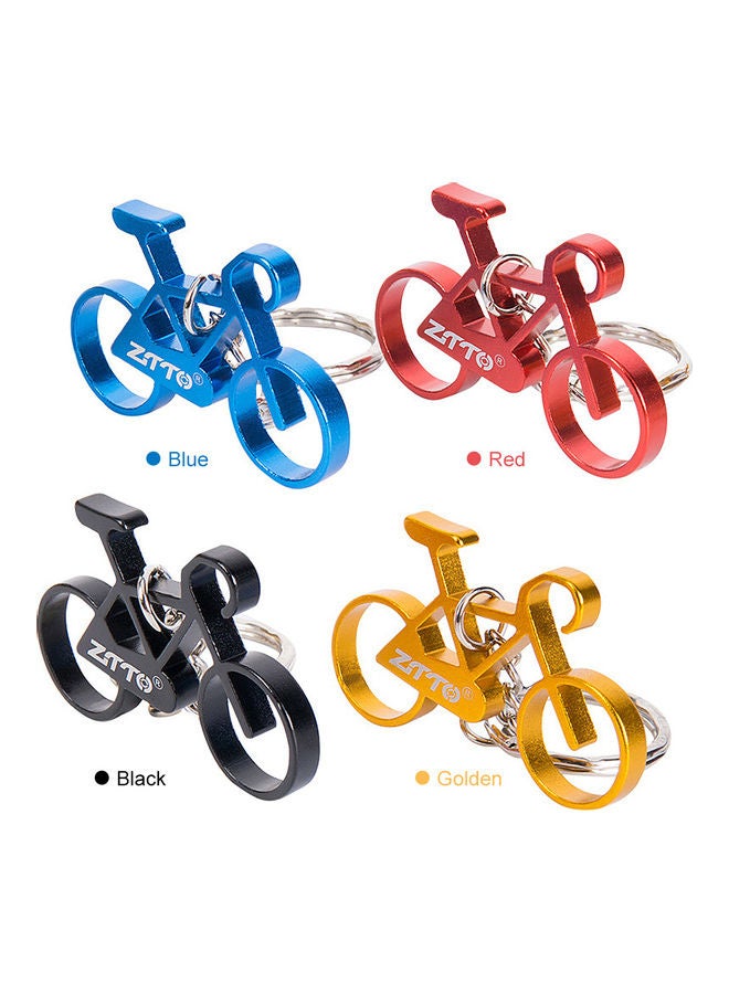 Generic - Mini Bike Aluminum Alloy Bicycle Keychain Ring 9.5x2.5x9cm - Image 1
