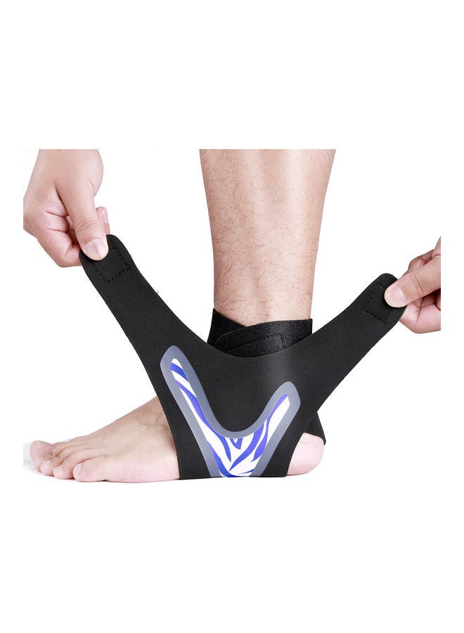 Generic - 1-Pair Ankle Support Brace Foot Bandage Sprain Prevention Stretchable Adjustable Sports Fitness Protection Guard L 15x5x10cm - Image 1