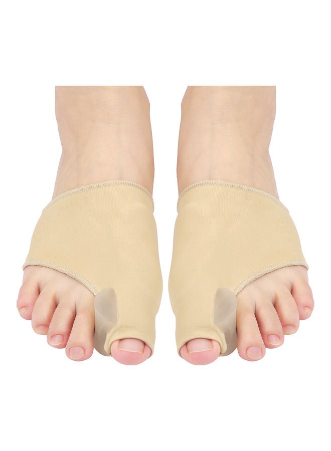 زوج واحد من وسادات جل مصحح ورم إبهام القدم 14x2x10سم - Image 1