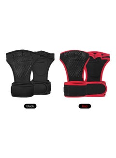 Generic Lifting Workout Gloves With Integrated Wrap L  - Image 5