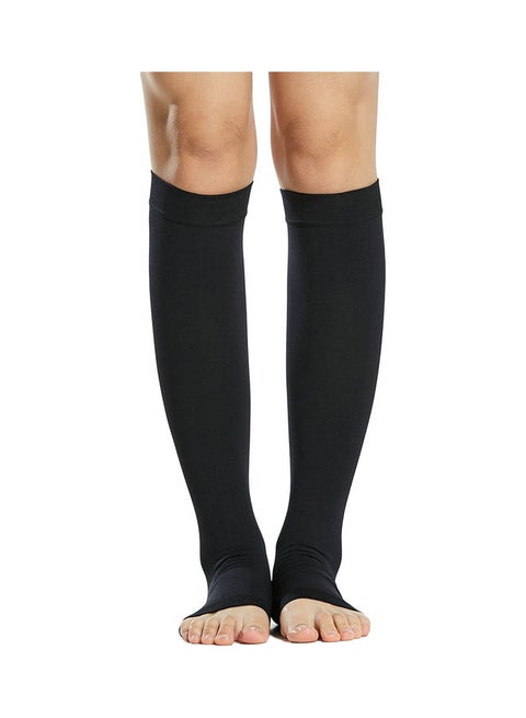Unisex Open Toe Compression Sleeves For Varicose Vein Swelling XL 24x2x15cm