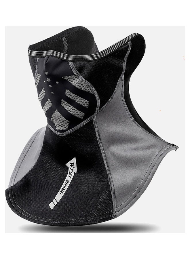 Generic - Thermal Face Mask Wind-proof Cycling Neck Warmer Motorcycle Under Helmet Lining Mask Caps with Ear Covers Ultimate Thermal Retention Hat for Running Cycling Skiing & Winter Sports 18x4x13cm - Image 1