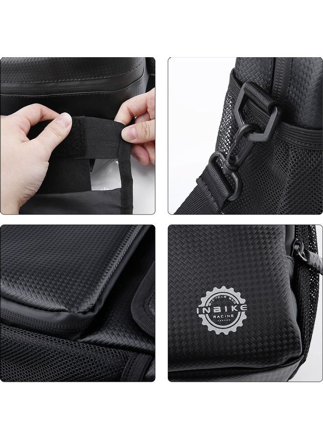 Generic - Touch Screen Bike Handlebar Bag Waterproof Bicycle Front Bag Road Mountain Bike Bag Bicycle Frame Bag Bike Pouch Cycling Accessories 24x10x21cm - Image 1