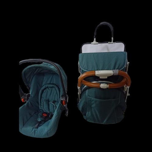 Generic 2-Piece Baby Single Stroller With Car Seat Travel System Set  - Image 2