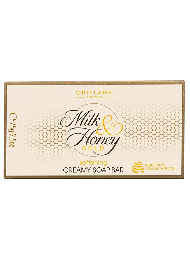 Milk And Honey Gold Softening Creamy Soap Bar 75grams
