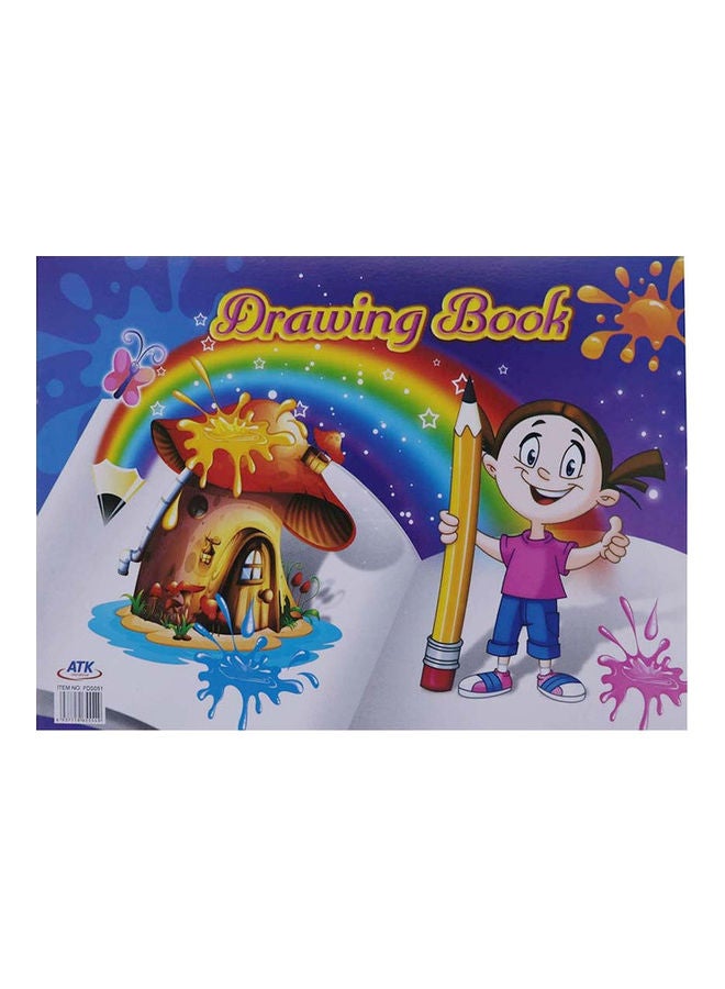 ديلايت بطاقات رسم مقاس A4 مكونة من 16 ورقة أبيض - Image 1