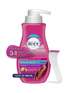 Gel Hair Removal Cream Sensitive, 13.5 Ounce, Sensitive formula with Aloe Vera and Vitamin E (pack of 1) 400ml
