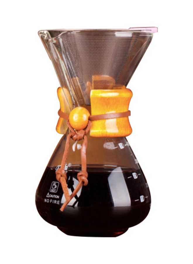 Household Hand Crank Coffee Bean Grinder Orange - Image 1