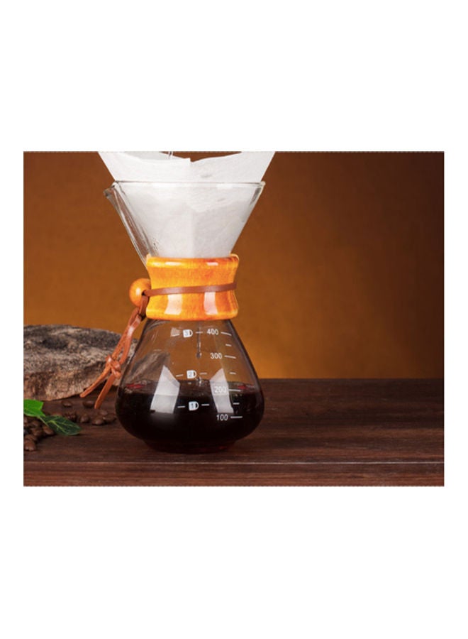 Household Hand Crank Coffee Bean Grinder Orange - Image 3