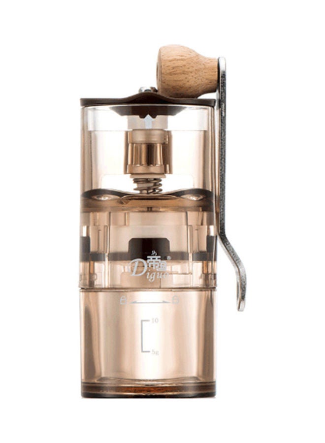 مطحنة حبوب قهوة يدوية منزلية أصفر - Image 1